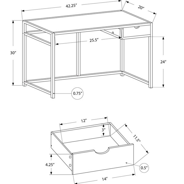 Dimensions du produit