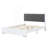 Queen Size Upholstered Bed With Led Light-463985840
