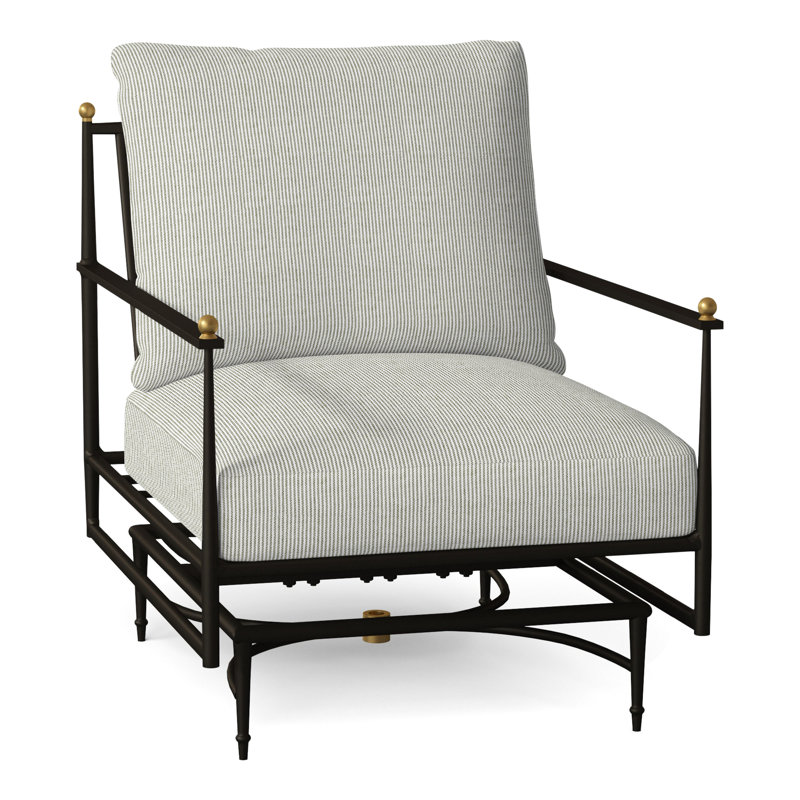 Méridienne en aluminium Roma, Pas de soudure, Standard Plus, Fougère Perigold Replay