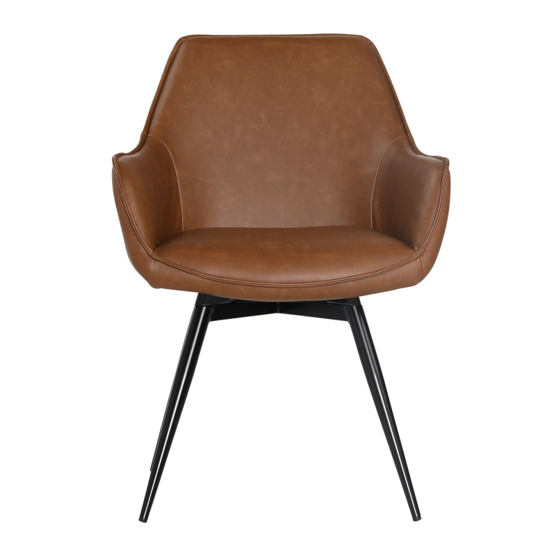 Verity Iron Upholstered Dining Chair