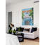 «Key West Poster», reproduction sur toile tendue-20428922