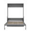 Grand lit escamotable avec bureau, lumières DEL et USB-1288980243