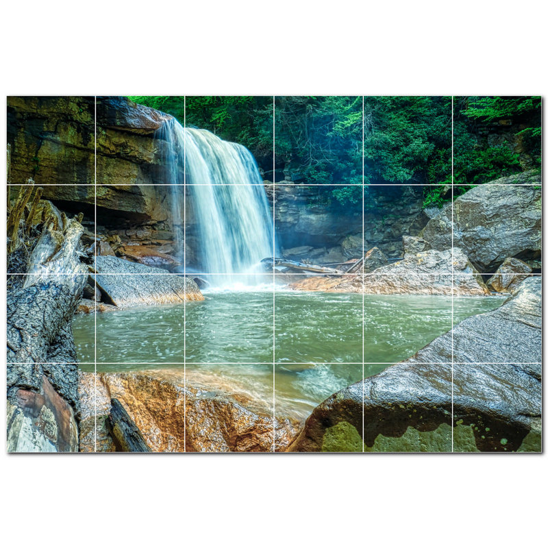 Chutes d'eau photo 6 x 6