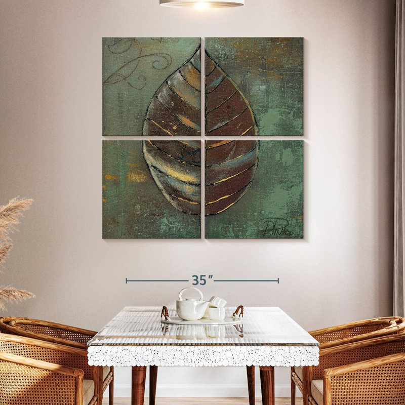 Harnek New Green Leaf, 45" H x 45" W