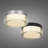Sunspot LED Flush Mount for Indoor/Outdoor Use, 3-CCT Selectable, Dimmable, Ceiling or Wall Mount-119307571-119307573