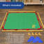 Panneau de jeu grand écran - vert avec pieds-106539316