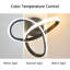 Modern LED Ceiling Light, 20W Modern Spiral Design LED Lamp-1537707194-1542297230