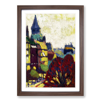 St. Germain Des Pres by Henry Lyman Sayen - Picture Frame Painting