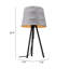  Lampe de table grise et noire