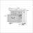 Contemporary Cherry Finish Nightstand with Drawer Storage