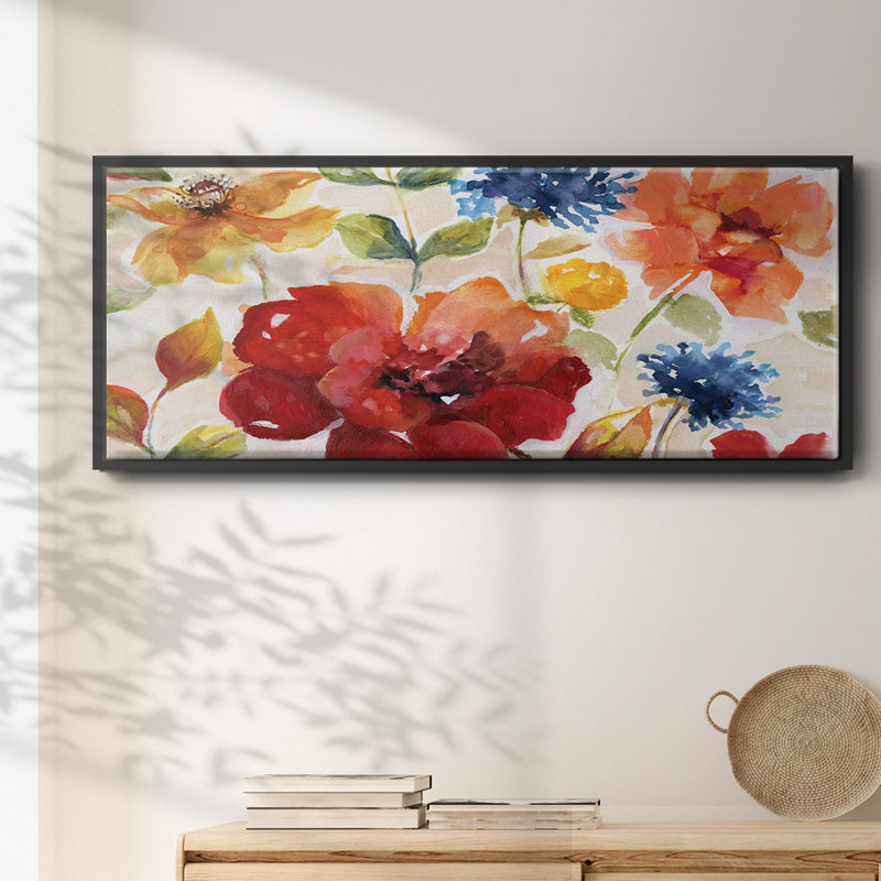 Summer Salsa, toile encadrée, H 20 po x l 50 po