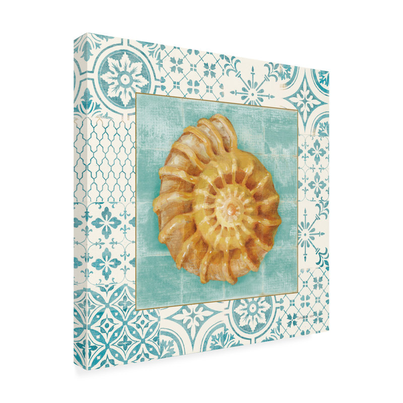 «Shell Danhui Nai Shell Tiles I», art sur toile, H 18 po x l 18 po