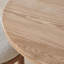 Table à manger Butter Wind Log Modern Home-106381391