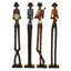 Ensemble de sculpture brune en poly-901078813-901078816