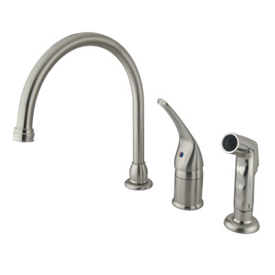 Single Handle Kitchen Faucet with Side Spray