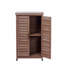 Avec rangement Table basse en métal et banc de rempotage pour l'extérieur