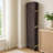 Foldable Room Divider, Mesh Privacy Screen (8 Panel, Coffee)