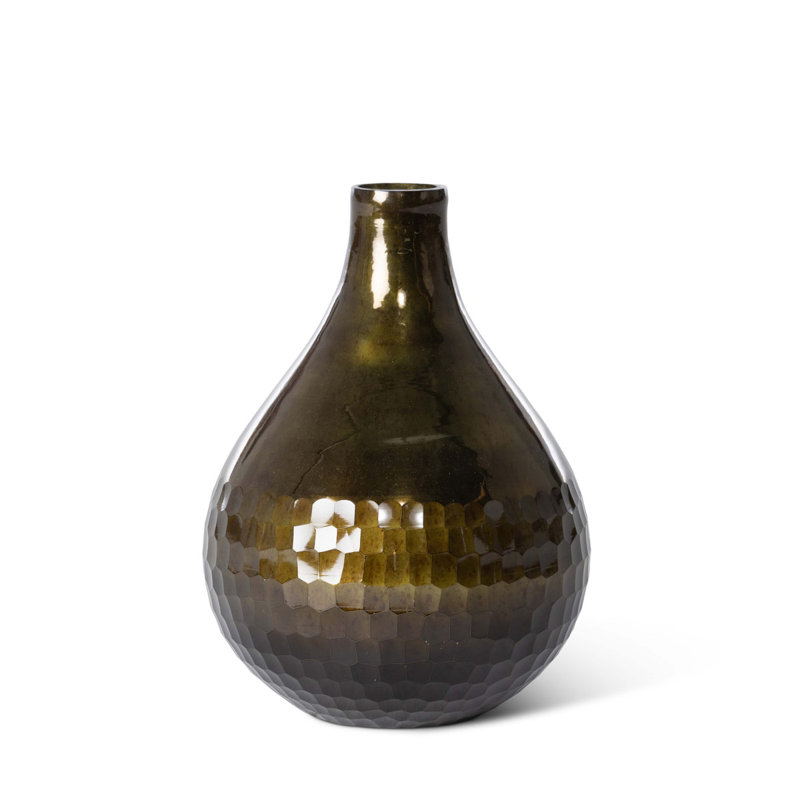Vase de table en verre rustique moderne