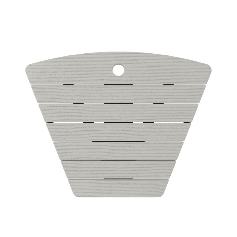Banc d'extérieur Meader, Noir / gris héron