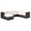 Repose-pieds d'extérieur avec coussin Morrell
