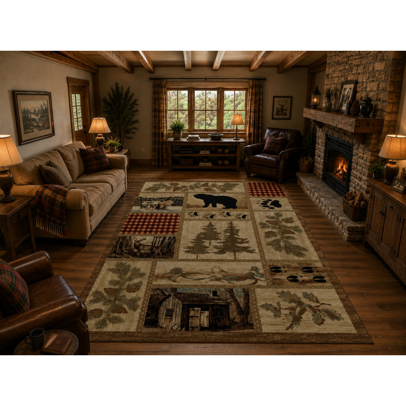 Seagle Geometric Indoor Rug, Rectangle 9'2" x 12'6"