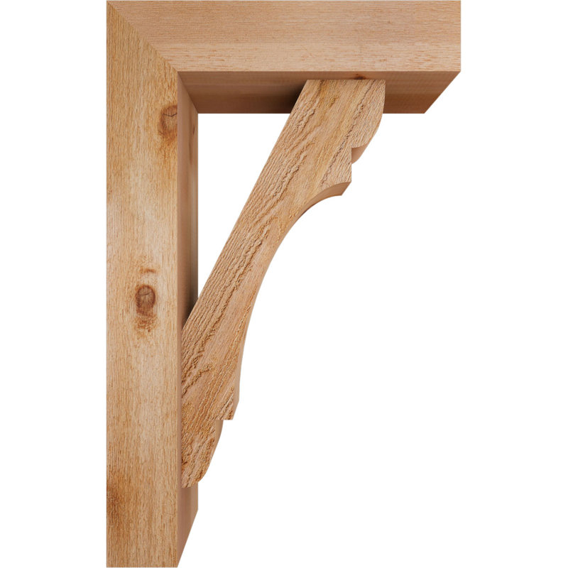 Support de bloc olympique avec entretoise décalée, 32 x 20, Cèdre rouge occidental de l 6 po (scié brut)