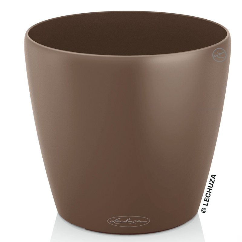 Classico Pot Planter, Nutmeg, 26cm H x 27.5cm W x 27.5cm D