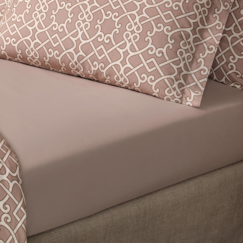 Monogram Sateen Flat Sheet