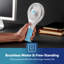 GEEPAS Rechargeable Fan | Mini Portable USB Handheld Fan for Home Office Travel Outdoor Personal Use | 3 Speed Settings 8Hr Run Time | Ultra Quiet Lightweight Air Circulator | 2 Year Warranty-127314146-127314151