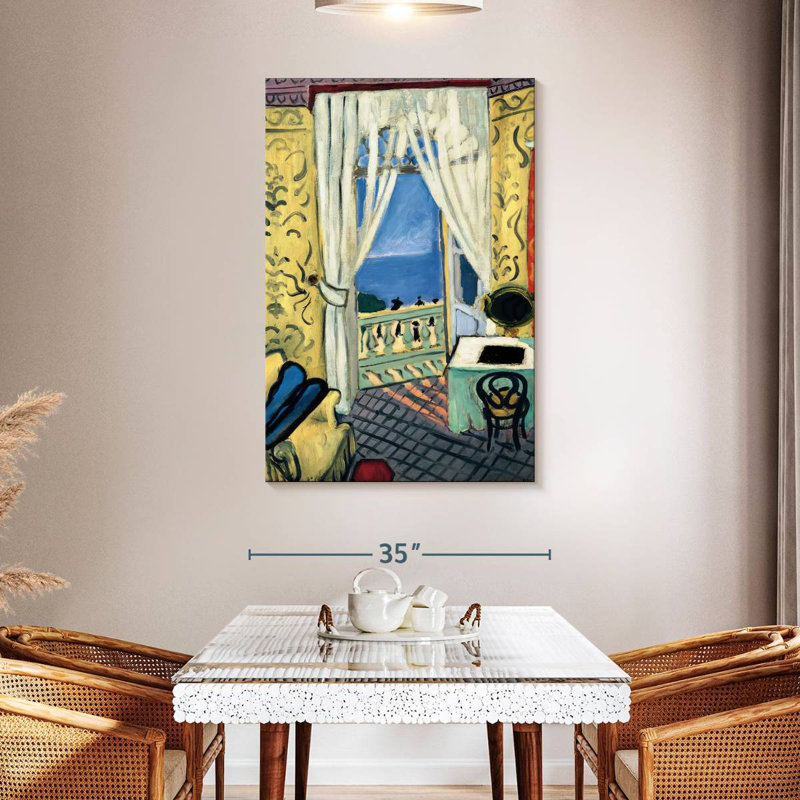Lilie Interior With A Violin Case, 48" H x 32" W