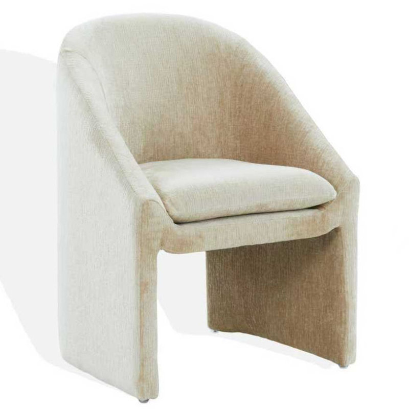 Kagan Chenille Dining Chair, Amber
