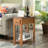 Isobel Solid Wood Top End Table Set with Storage