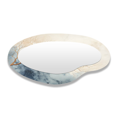 Miroir mural Beige Minimalisme