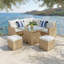 St.Tropez - Garden Corner Sofa In Rattan-1264486395-1264486393
