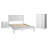 Greenport Solid Wood Piece Bedroom Set-52827223-52827431-52827225