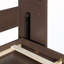 Lit escamotable simple avec armoire supérieure et lumière et ports de charge USB-1504557479