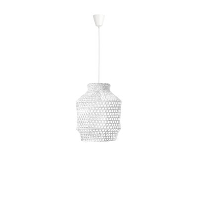Mia 1 - Light White Geometric Pendant