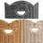Maris Contemporary Cottage Resin/Metal Scalloped Edge Nesting Storage Baskets with Handles (Set of 3)-628928295