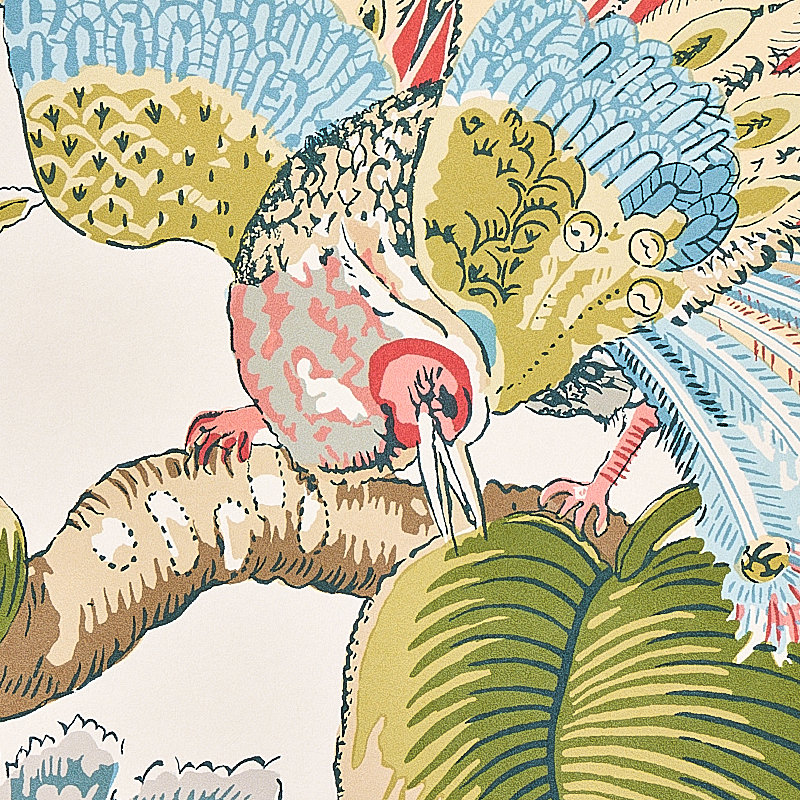Papier peint Cranley Garden, Vert