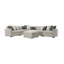 Canapé modulaire de coin avec repose-pieds Zisa-78007231