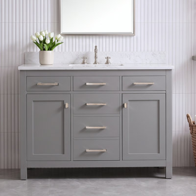 Meuble-lavabo simple Ajhane