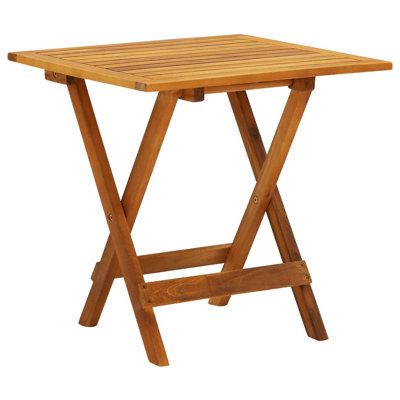 Rylie Square Solid Wood Outdoor Coffee Table - 46 cm W 46 cm D