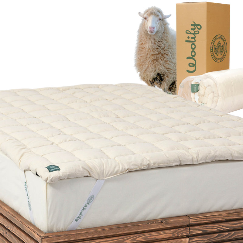 Woolify® Organic Merino Wool Mattress Topper