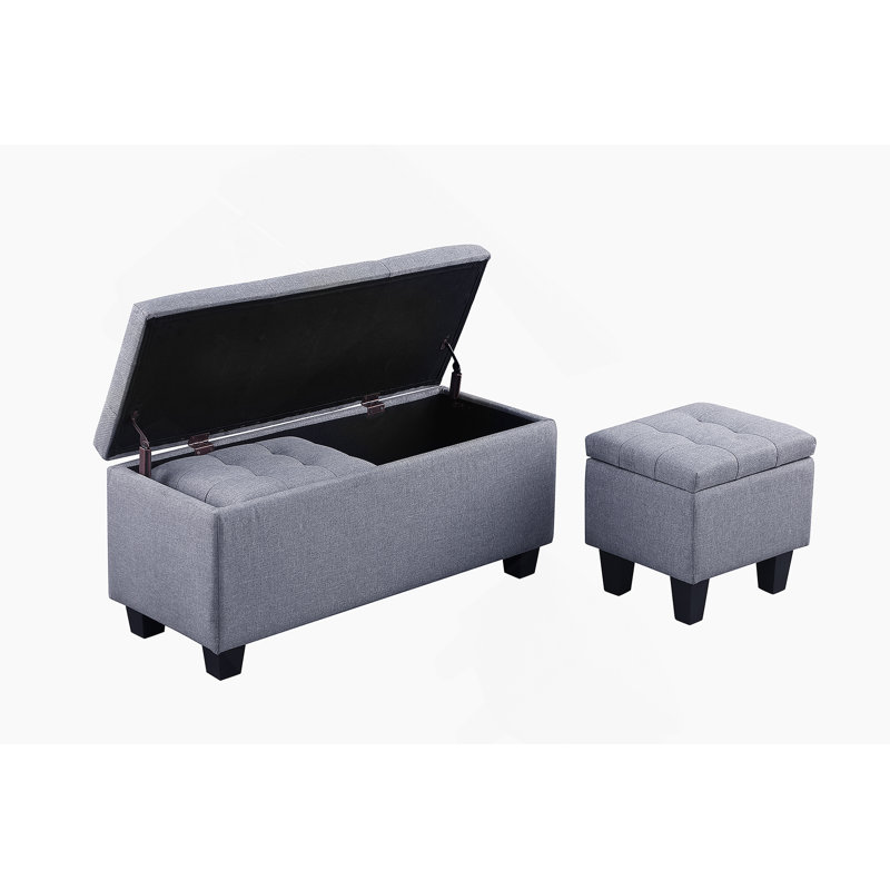 Banc de rangement rembourré Bryne
