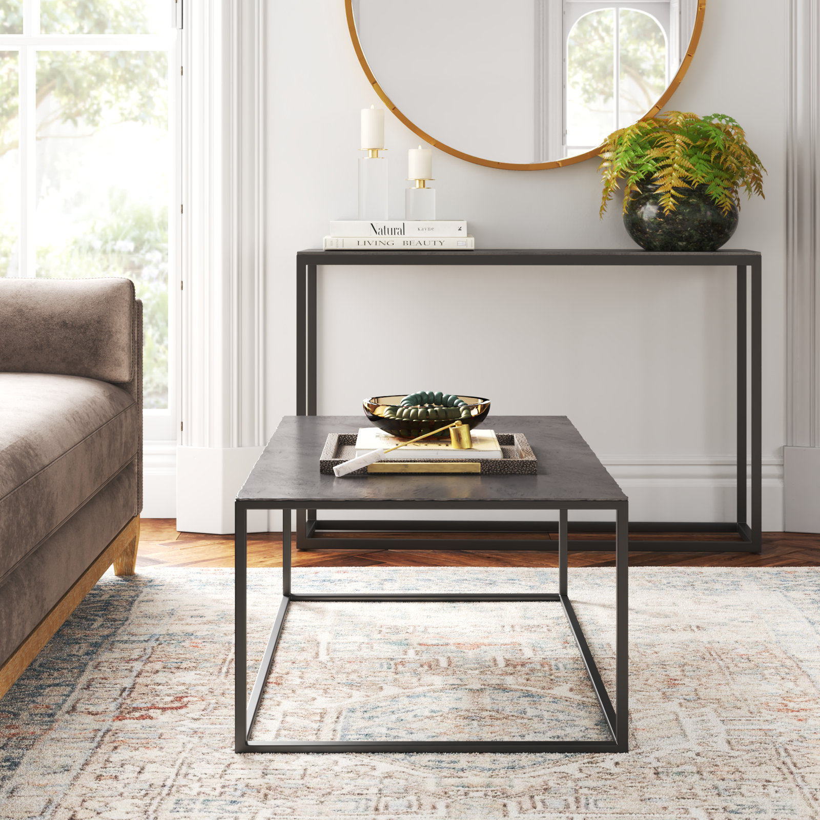 Addie 2-Piece Living Room Table Set