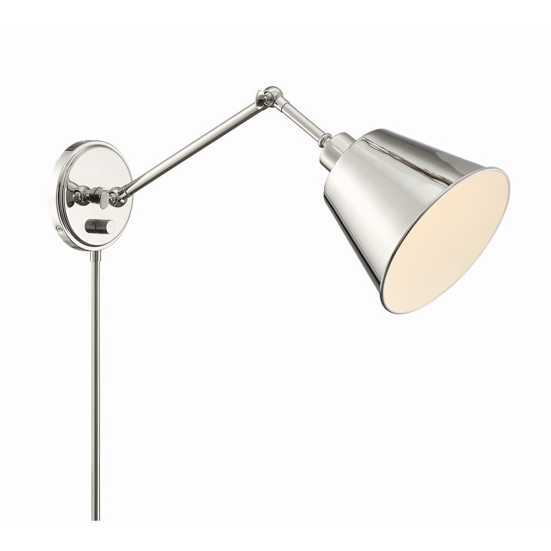 Swing Arm Sconce, Nickel