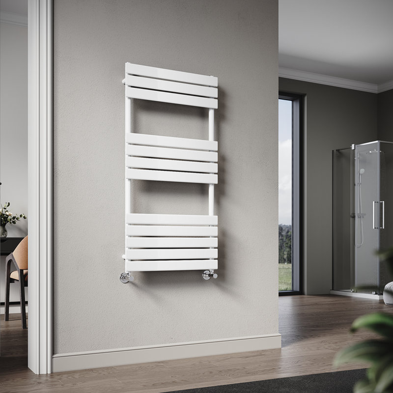 Calisha 12 Towel Rack, White