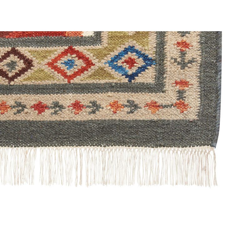 Blocher Southwestern Wool Hand Woven Area Rug, Rectangle 140 x 200cm
