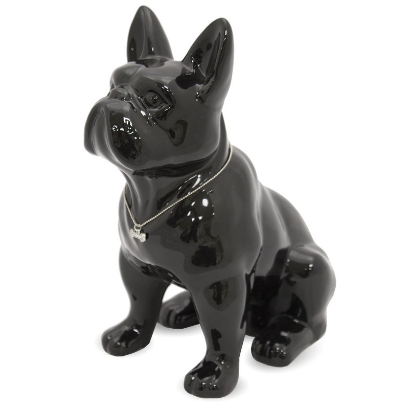 Altamese Figurines & Sculptures, 31.5cm H x 28cm W x 17cm D, Black/Silver