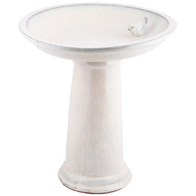 Ceramic / Porcelain Birdbath